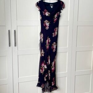 American Vintage Black Floral Dress